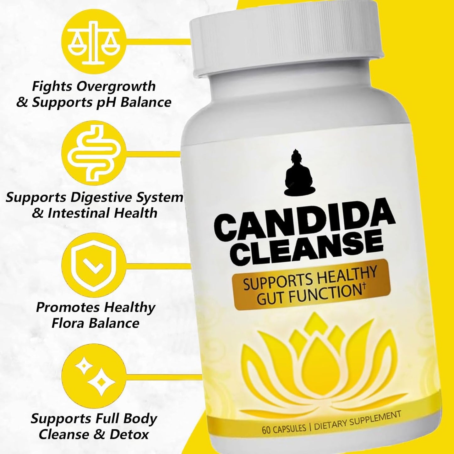 2X1 - Candida Cleanse™ - Detox Intestinal Natural 🌿