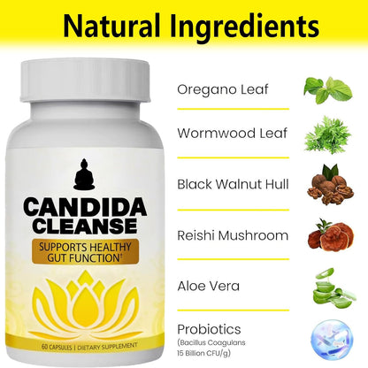 2X1 - Candida Cleanse™ - Detox Intestinal Natural 🌿