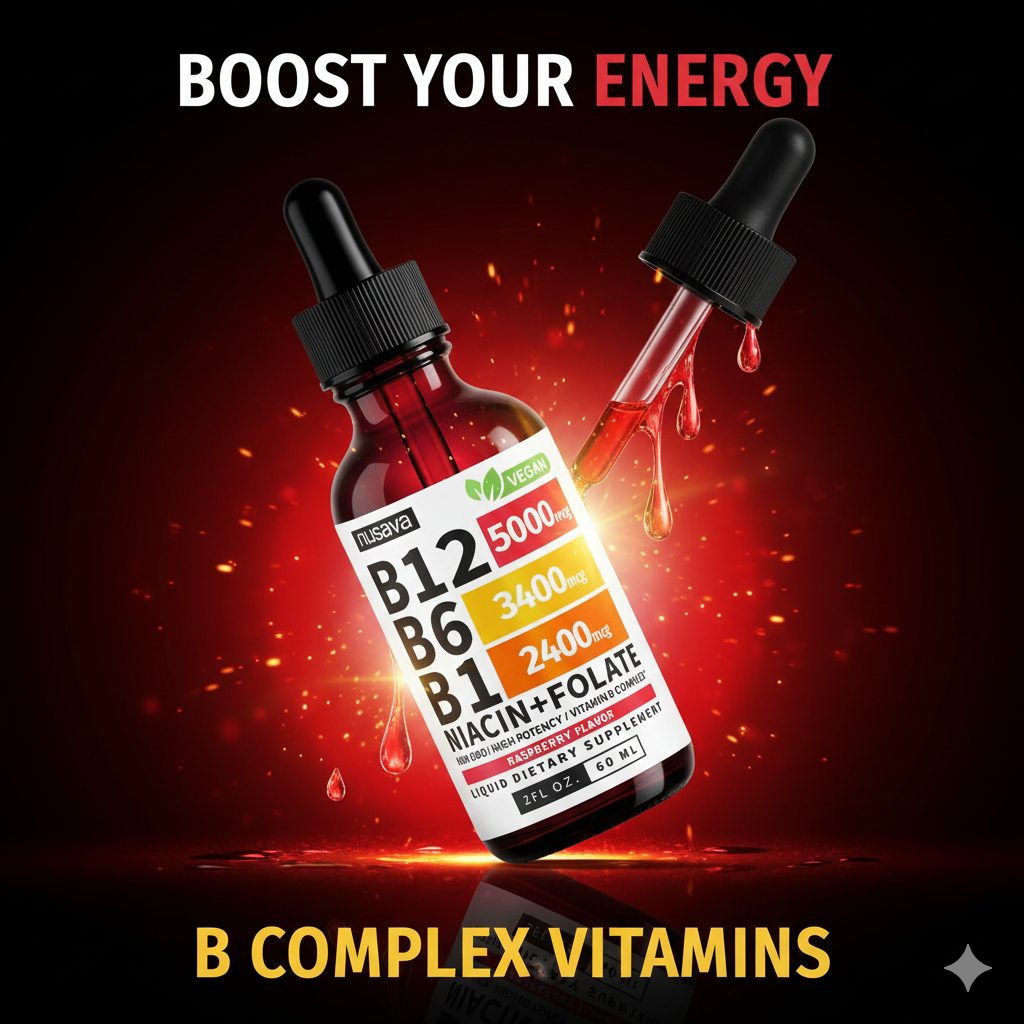 Complejo B - Energía Pura que Despierta tu Cuerpo y Mente ⚡🏋️‍♂️ 🧠