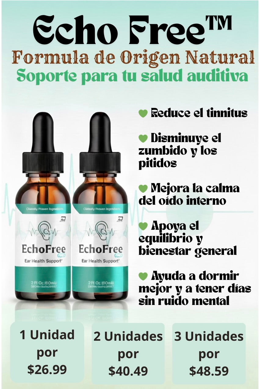 Echo Free™ Pro 24 - Soporte Auditivo Premium 💫