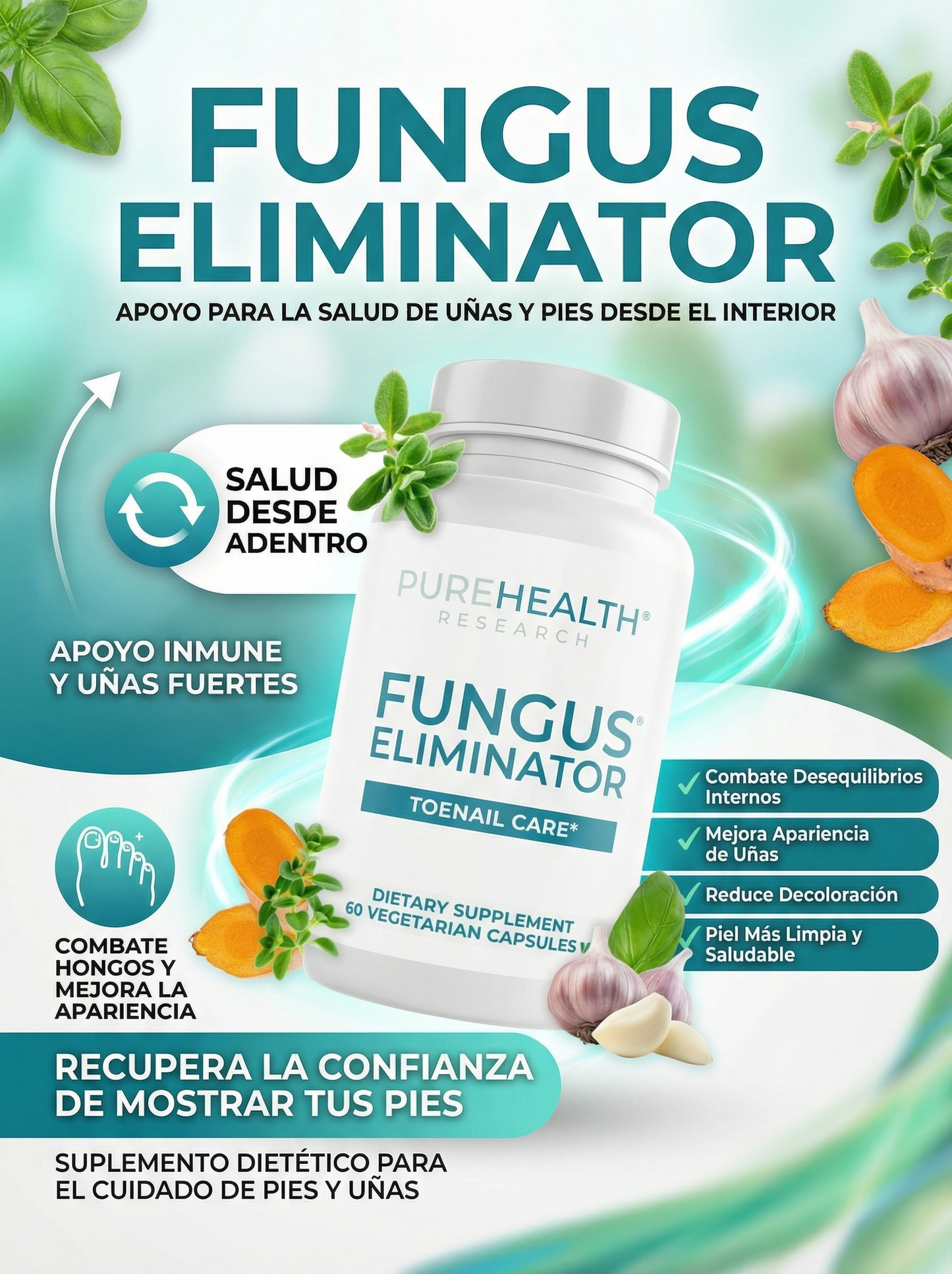 Fungus Eliminator™ - Elimina Hongos de Manera Natural 🌱